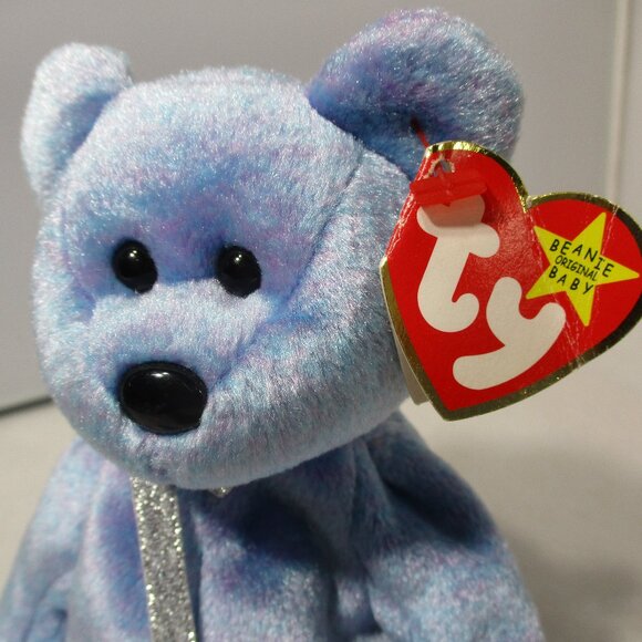 Ty Beanie Baby Babies Clubby II Bear Rare Retired Single layer Tush Tag 1999 - Picture 1 of 9